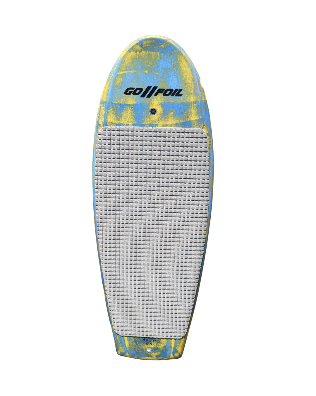 4'11" Blue & Yellow Foil Drive Board