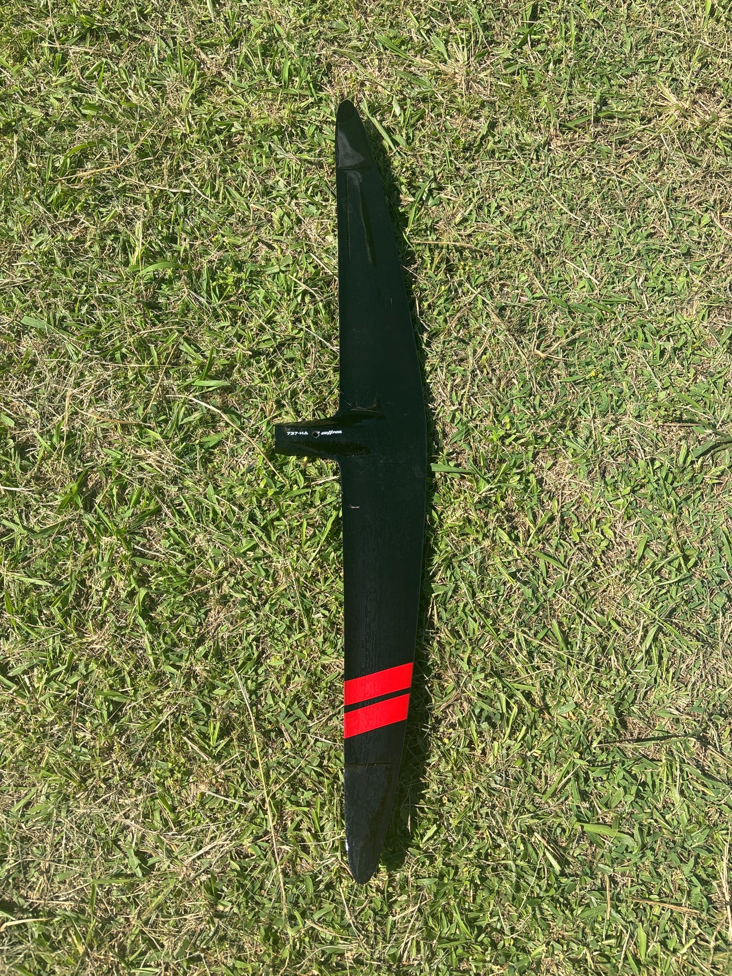 NALU 747 BLACK WITH RED STRIPES (CUSTOM)